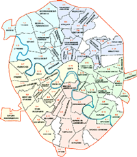 Карта Москвы и области