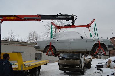 перевезти бытовку манипулятором цена